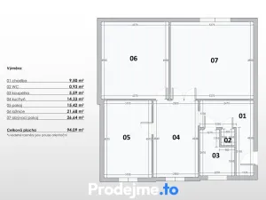 Prodej bytu 3+1, Znojmo, náměstí Svobody, 95 m2