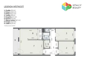 Prodej bytu 3+1, Beroun - Beroun-Město, Okružní, 68 m2