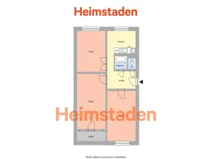 Pronájem bytu 3+1, Havířov - Město, Matuškova, 70 m2