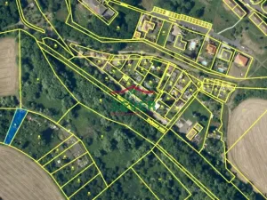 Prodej zahrady, Braňany, 553 m2