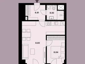 Prodej bytu 2+kk, Brno, Burešova, 53 m2