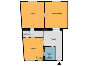 Prodej bytu 2+1, Šumperk, 8. května, 74 m2