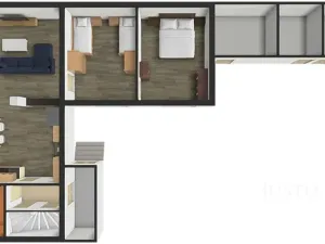 Prodej rodinného domu, Protivín, Čechova, 88 m2