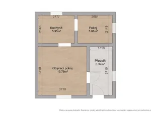 Prodej chaty, Plešnice, 36 m2