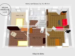 Prodej rodinného domu, Hamry nad Sázavou, 132 m2