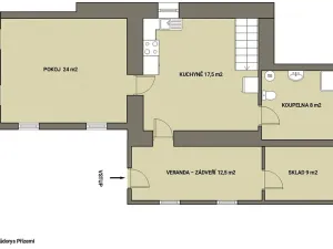 Prodej rodinného domu, Horní Kalná, 126 m2