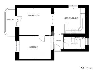 Prodej bytu 2+1, Ledeč nad Sázavou, Na Sibiři, 47 m2