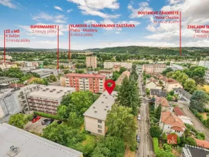 Prodej bytu 2+1, Praha - Modřany, Klostermannova, 53 m2