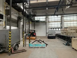 Pronájem výrobních prostor, Kroměříž, Kaplanova, 1195 m2
