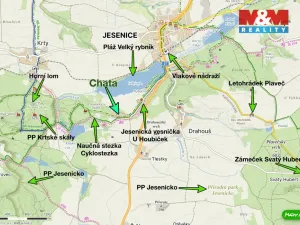 Prodej chaty, Jesenice, U Velkého rybníka, 27 m2