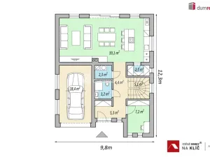 Prodej domu na klíč, Uherský Brod - Těšov, Losy, 149 m2