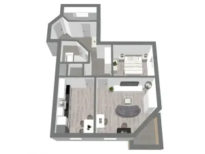 Prodej bytu 2+1, Liberec, Křížová, 62 m2