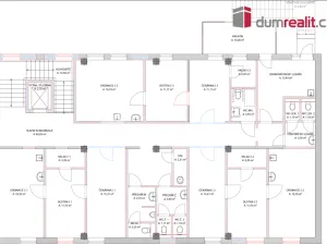Pronájem komerční nemovitosti, Most, J. A. Komenského, 40 m2