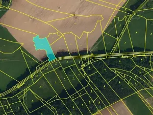 Dražba pole, Fryšták, 2164 m2