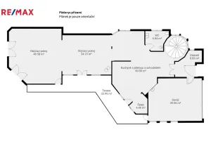 Prodej kanceláře, Praha, U zahrádek, 433 m2