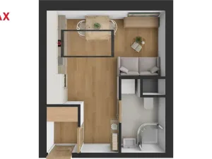 Pronájem bytu 1+kk, Hradec Králové - Pražské Předměstí, Blažíčkovo náměstí, 19 m2