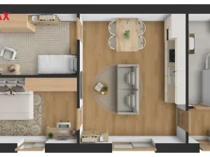 Pronájem bytu 3+kk, Hradec Králové - Pražské Předměstí, Blažíčkovo náměstí, 57 m2