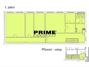 Pronájem kanceláře, Praha - Malešice, Tiskařská, 206 m2