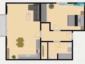 Prodej bytu 2+kk, Plzeň, Poděbradova, 63 m2