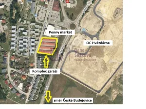 Pronájem garáže, Jindřichův Hradec - Jindřichův Hradec V, Landfrasova, 17 m2