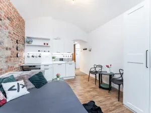 Pronájem bytu 1+kk, Praha - Holešovice, Dukelských hrdinů, 26 m2
