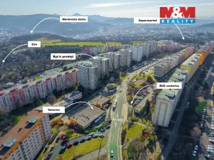 Prodej bytu 1+1, Ústí nad Labem - Severní Terasa, Šrámkova, 34 m2