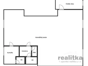 Pronájem kanceláře, Opava - Město, U Fortny, 144 m2