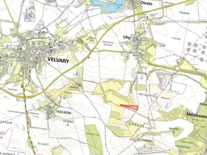 Prodej pole, Uhy, 19159 m2