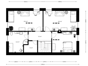Prodej rodinného domu, Kvilda, 203 m2