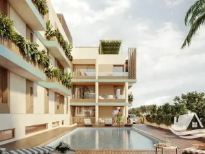 Prodej bytu 1+1, Pafos, Kypr, 58 m2