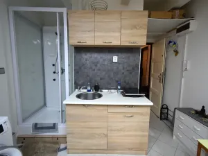 Pronájem bytu 1+kk, Praha - Střešovice, náměstí Před bateriemi, 17 m2