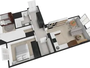 Prodej bytu 3+kk, Praha - Smíchov, Nádražní, 64 m2