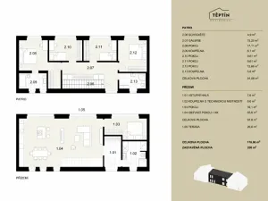 Prodej bytu 6+kk a větší, Kamenice, 178 m2