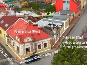 Pronájem restaurace, Hořice, Čechova, 340 m2