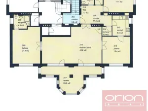 Pronájem bytu 4+1, Praha - Dejvice, Na viničních horách, 152 m2