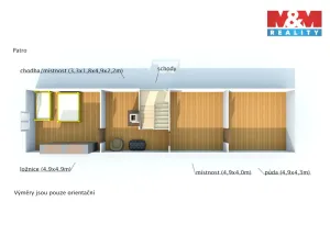 Prodej rodinného domu, Hrádek - Čejkovy, 108 m2