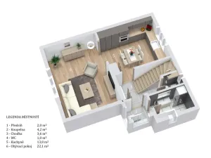 Prodej rodinného domu, Plavy, 90 m2