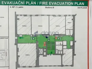 Pronájem kanceláře, Praha, U průhonu, 56 m2