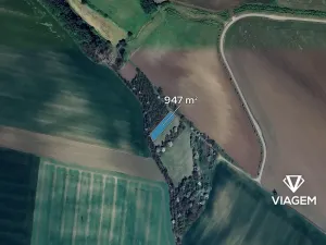 Prodej zahrady, Hruška, 947 m2