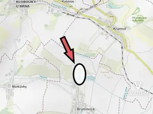 Prodej pole, Brumovice, 1842 m2