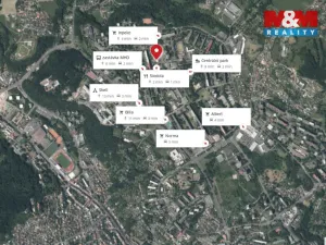 Prodej bytu 1+kk, Ústí nad Labem - Severní Terasa, Glennova, 19 m2