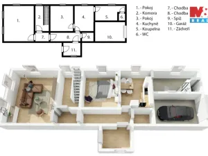 Prodej zemědělské usedlosti, Borek - Želejov, 90 m2