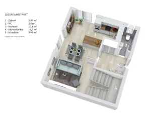 Prodej bytu 3+kk, Tuchoměřice, Nad Lávkou, 96 m2