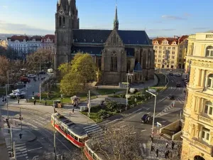 Prodej bytu 3+1, Praha - Vinohrady, náměstí Míru, 62 m2