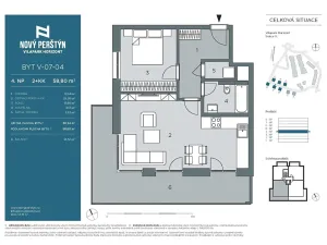 Prodej bytu 2+kk, Liberec, Na Perštýně, 56 m2