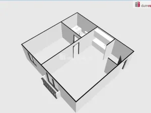 Pronájem bytu 1+1, Břeclav, Národních hrdinů, 29 m2