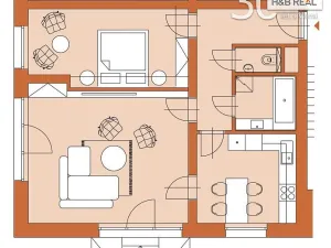 Prodej bytu 2+1, Halenkov, 74 m2