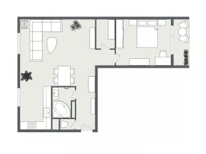 Pronájem bytu 2+1, Ostrava - Poruba, Ukrajinská, 53 m2