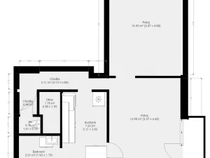 Pronájem bytu 2+1, Brno, Sýpka, 55 m2