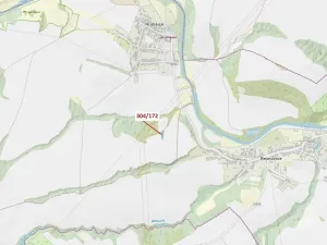 Dražba pozemku, Ivančice, 597 m2